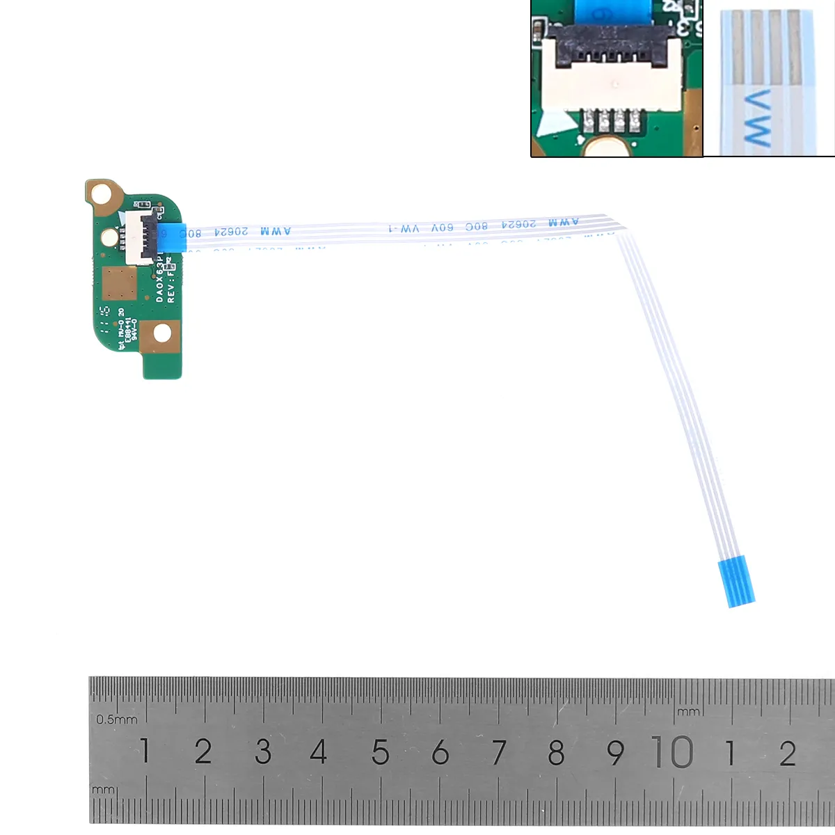 Picture of ON/Off Power Button Switch Board with cable for HP Probook 450 G3/455 G3/470 G3/430 G3/440 G3.